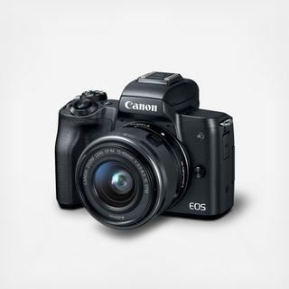 EOS M50 Mirrorless Camera with 15-45 mm Lens