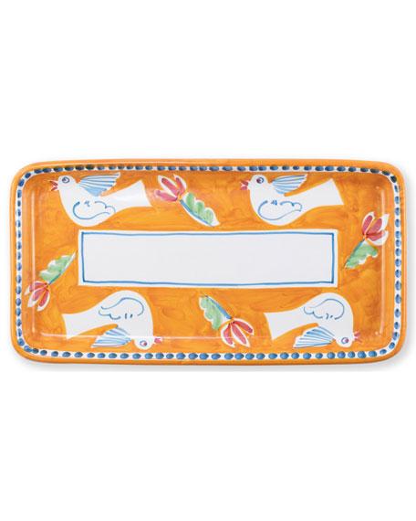 Vietri Uccello Rectangular Platter