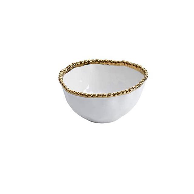 Pampa Bay Golden Salerno Porcelain Small Bowl