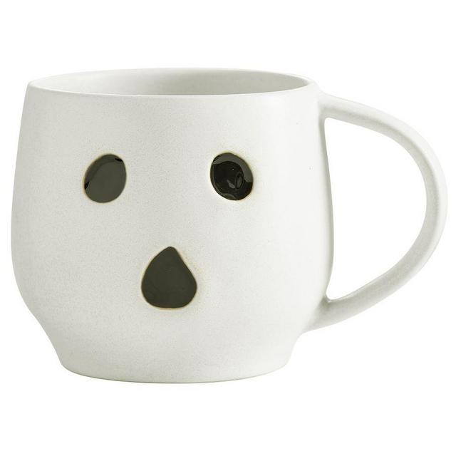 Ghost Shaped Stoneware Mug