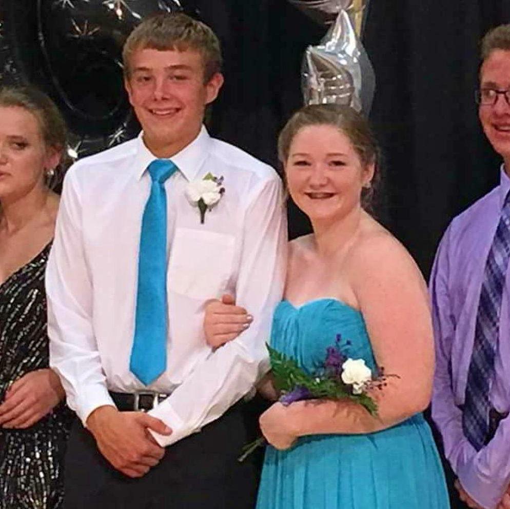 On homecoming court our junior year!