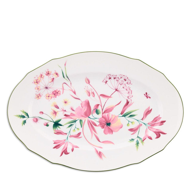 Ginori 1735 Florenza Duchessa Oval Flat Platter