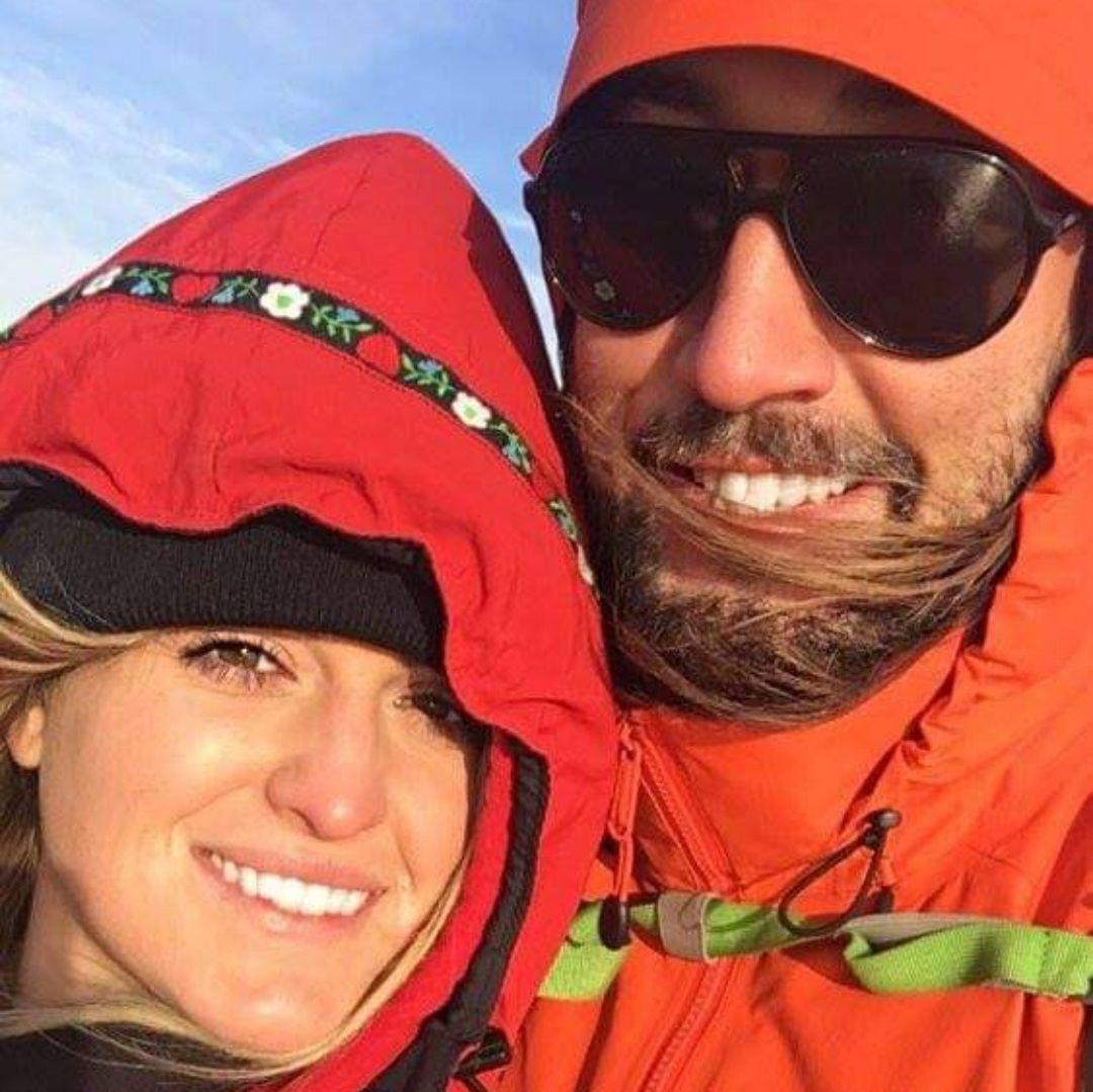 The second time i visited Jake in Indiana and we went hiking through the snowy sand duness