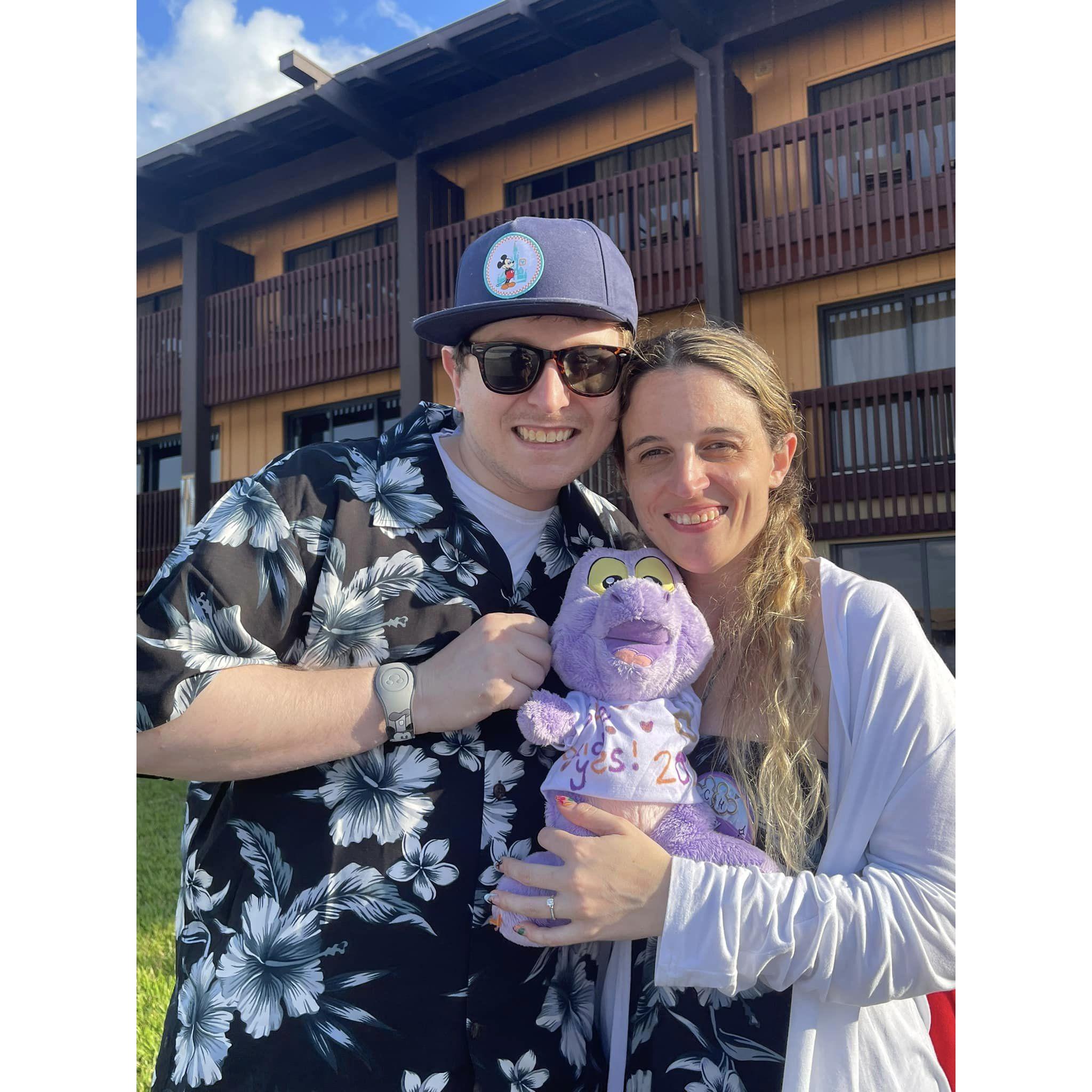 "She Said Yes!" Polynesian Resort, 4/1/23