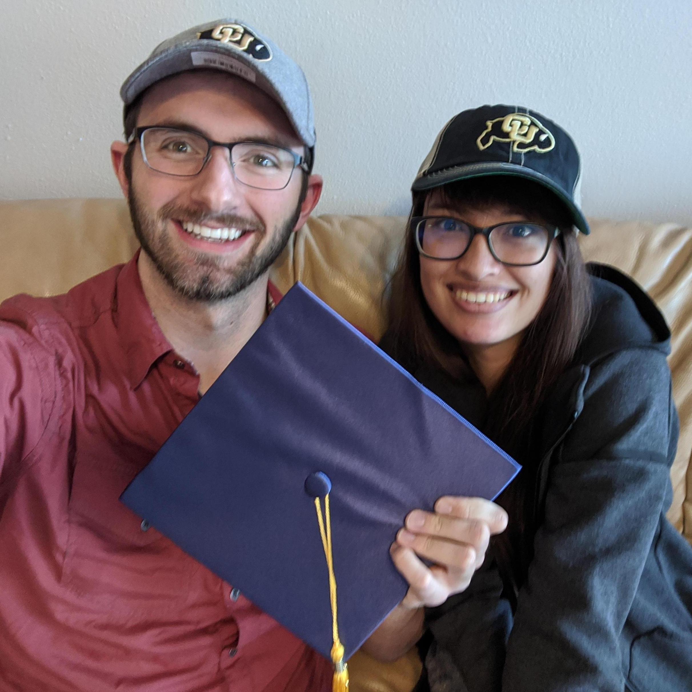 Josh decided to stay at ATEK Defense Systems (started by Alani's father, Aaron) instead of going to CU Boulder for grad school