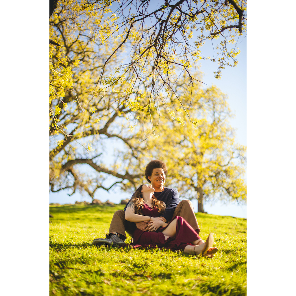 Engagement photo shoot with Justin Laugen Photography, March 2021