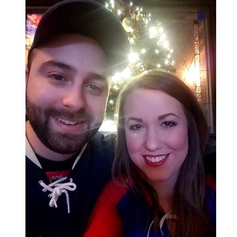 Our first Rangers game together!