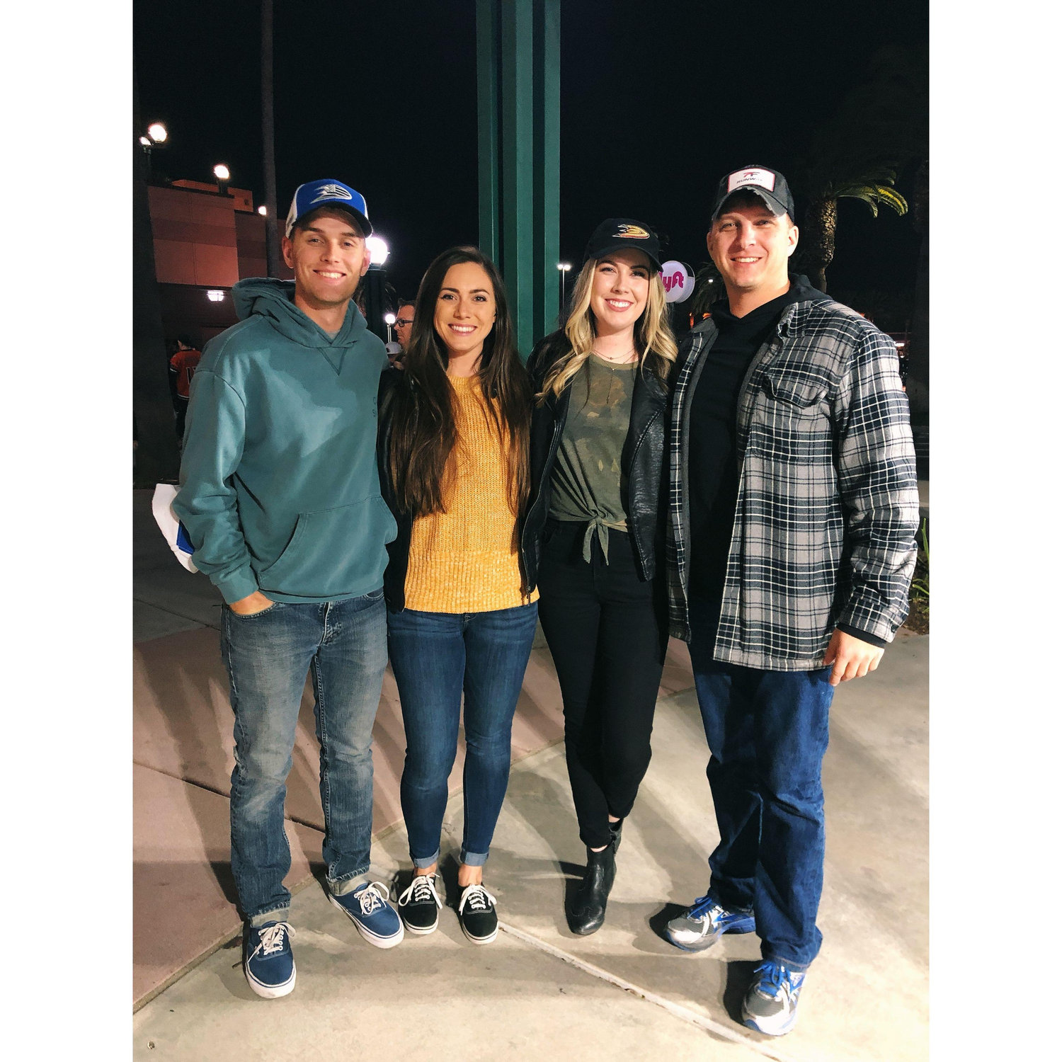 Ducks game with JT & Rachel