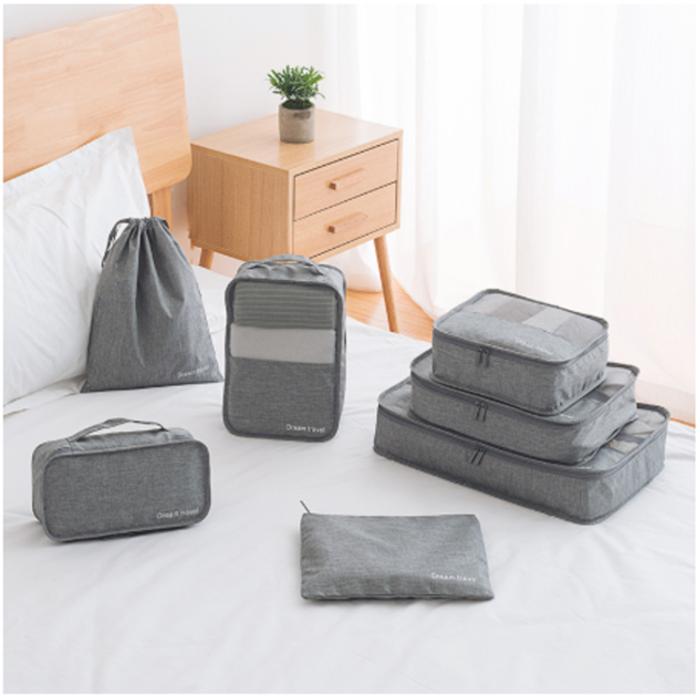 7 Piece Packing Cube Set