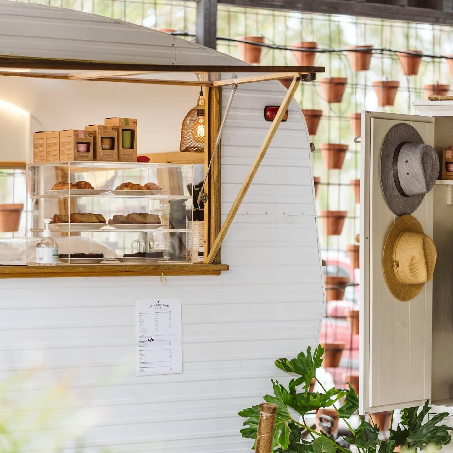 The all important coffee and snack van located on site!