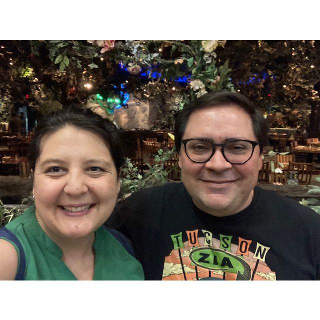 Joel's a fan of themed restaurants.