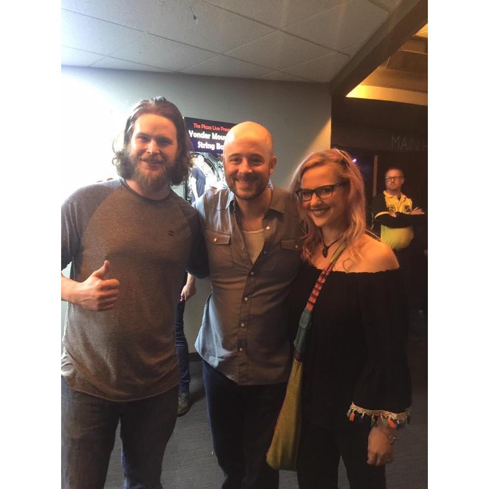 So nice to finally meet Ben from Yonder Mountain String Band after 10 years of watching them Jam.