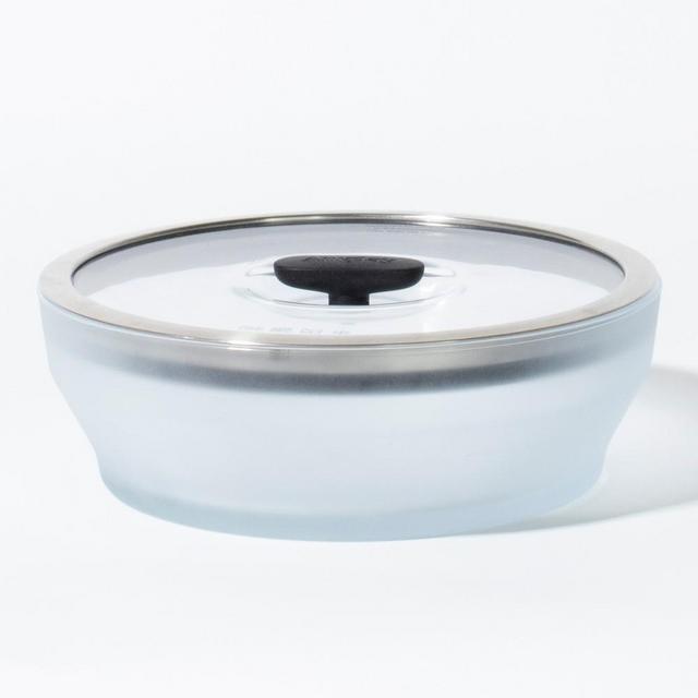 Anyday Microwave Cookware The Large Shallow Dish, Black Sesame