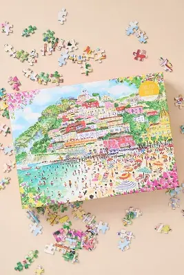 Michael Storrings Coast of Italy 1000-Piece Puzzle