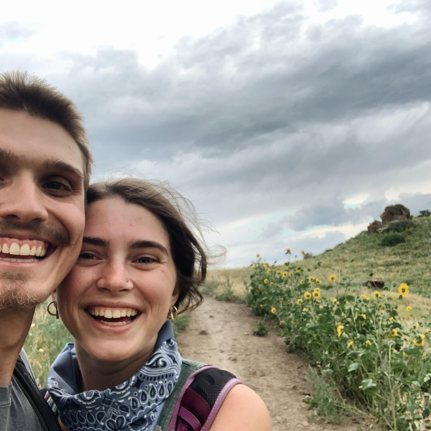 Hiking outside Golden, CO