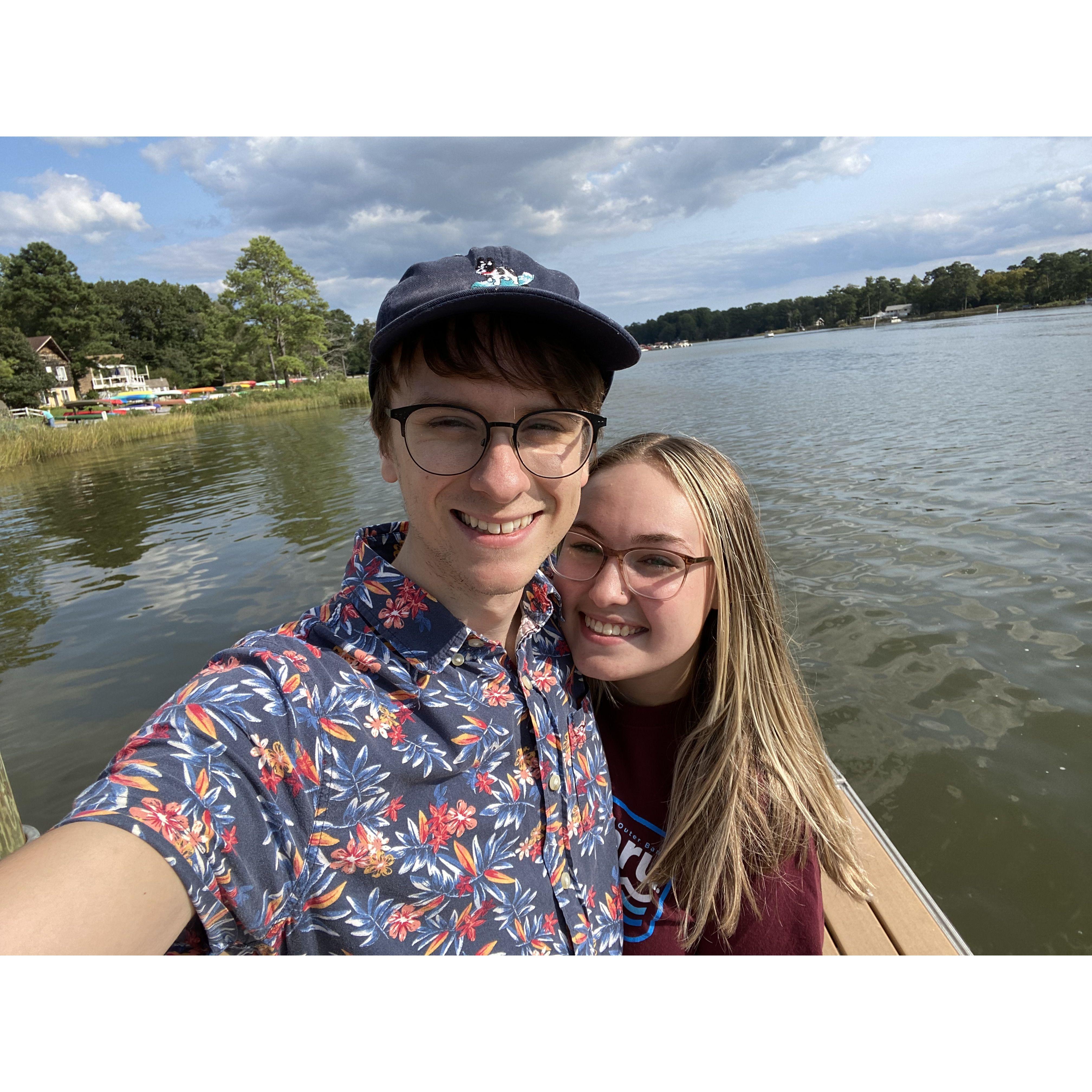 Our first trip to the Delaware House. Molly realized she was falling in love with Matt on this trip. We spent all night building IKEA furniture and patching nail holes in the wall.