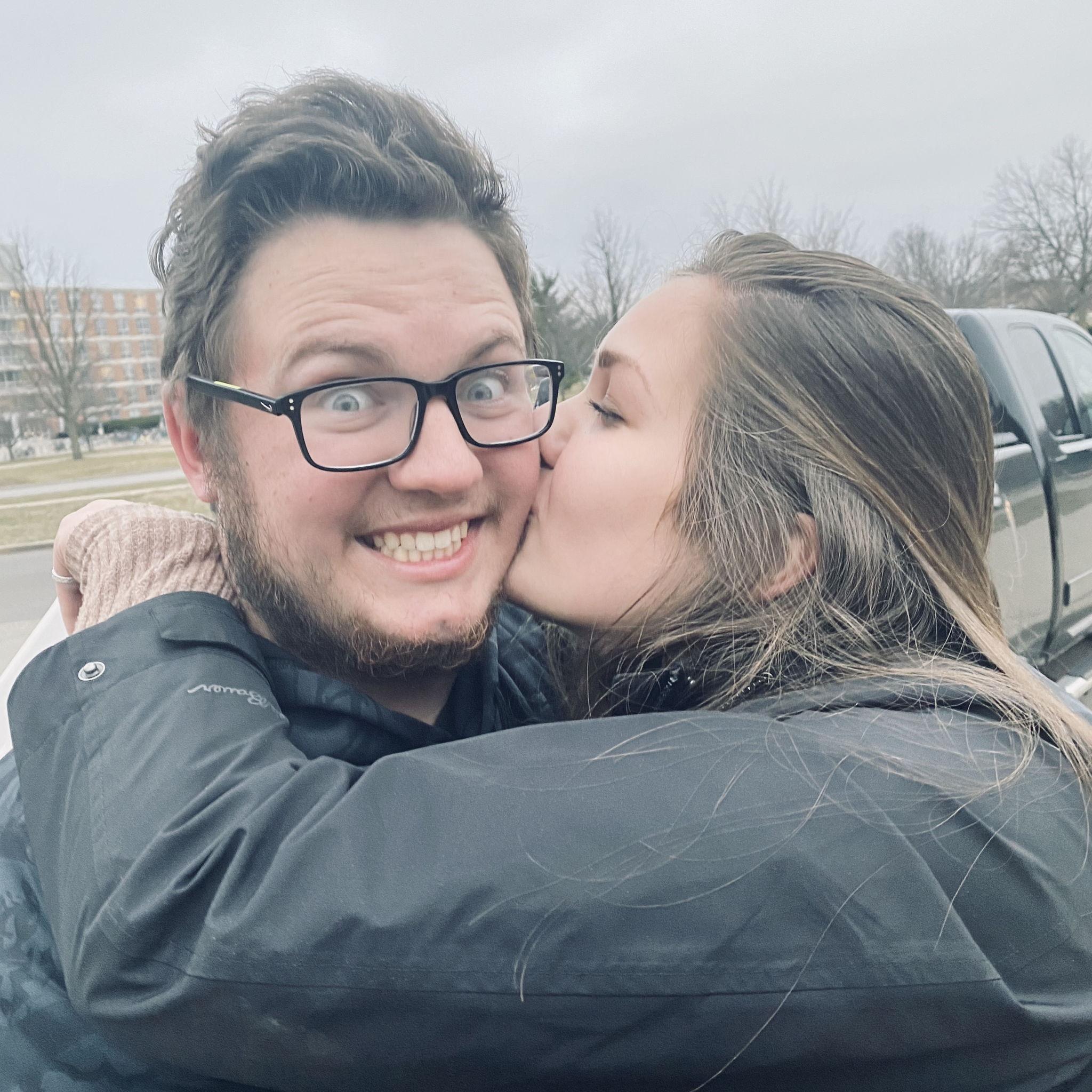 March 11, 2020. Saying goodbye to each other when we got sent home for Covid.