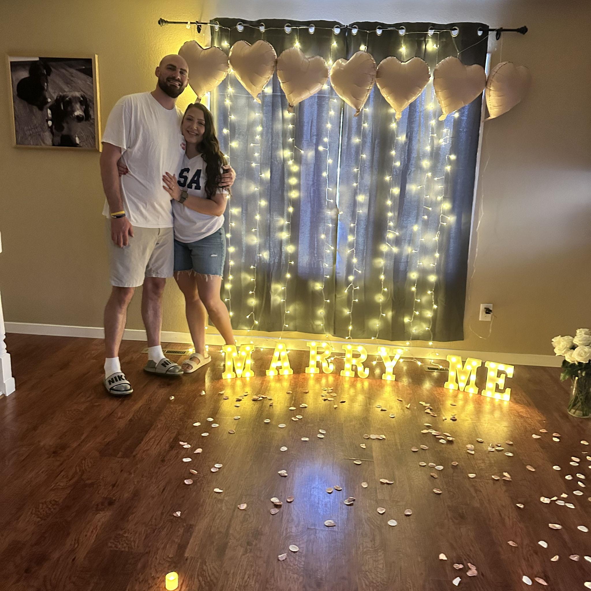 July 04, 2025
Jake proposed on the Fourth of July in the most beautiful and sentimental way — a day we will never forget.