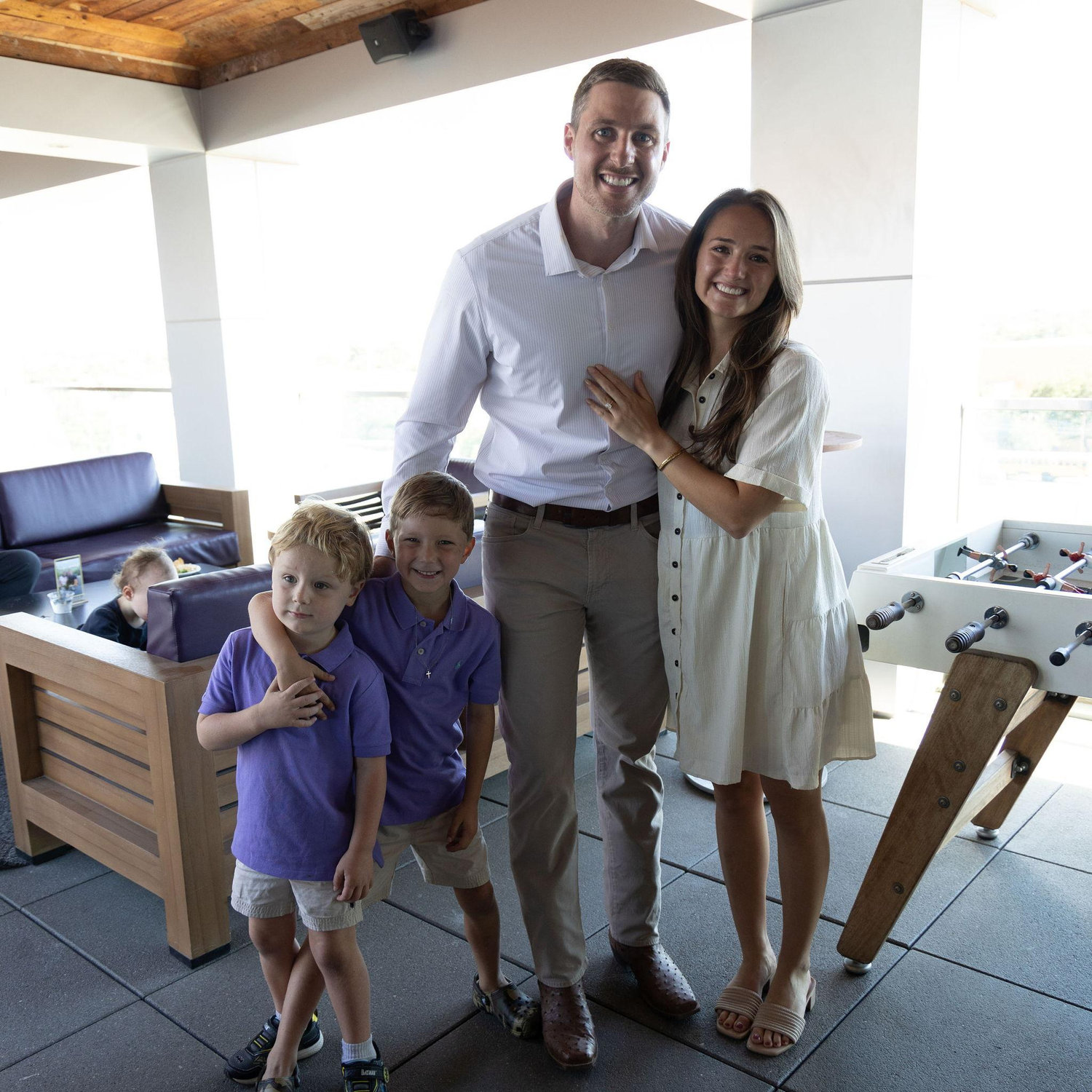 Us with the future Ring Bearers!