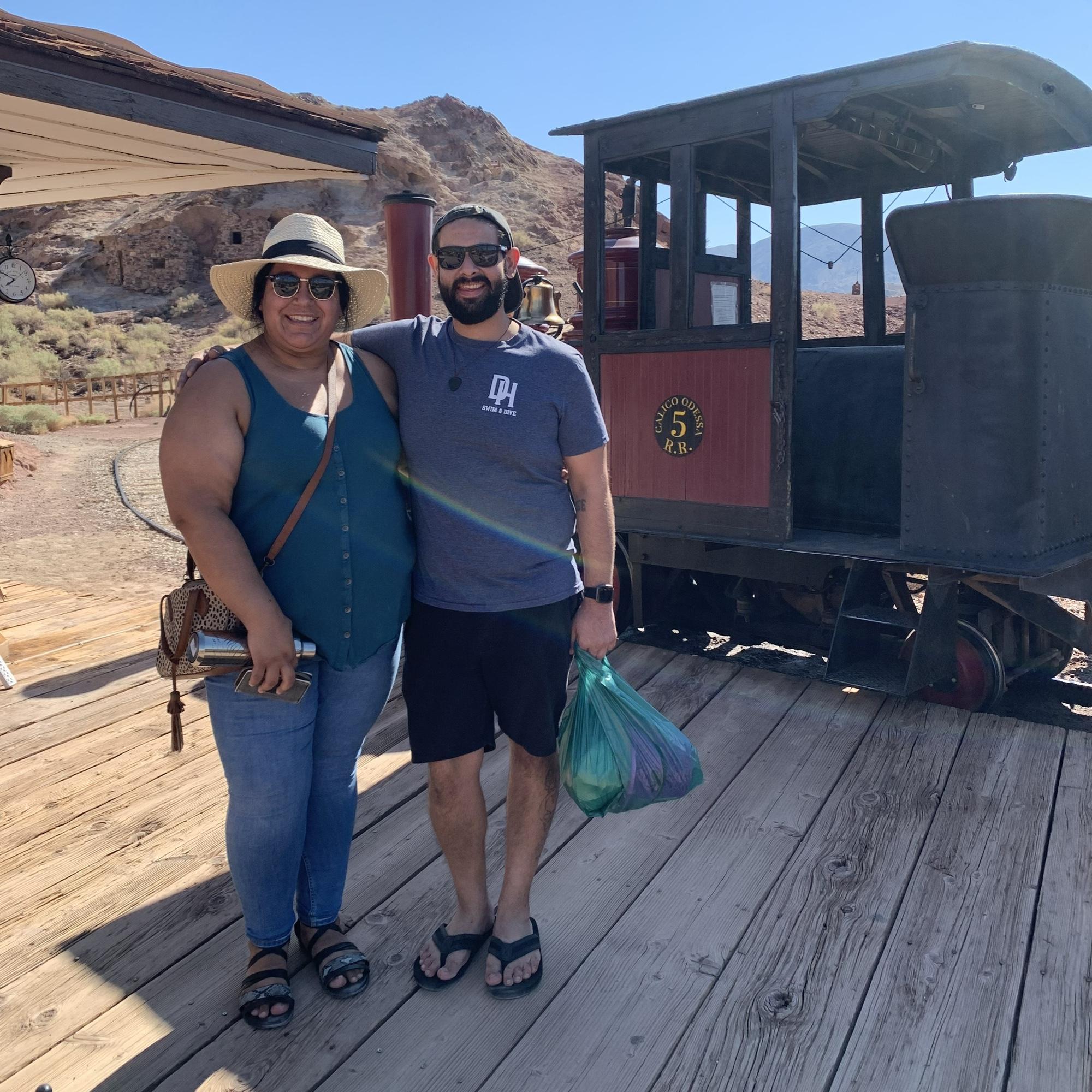First time at Calico Ghost Town 🚂