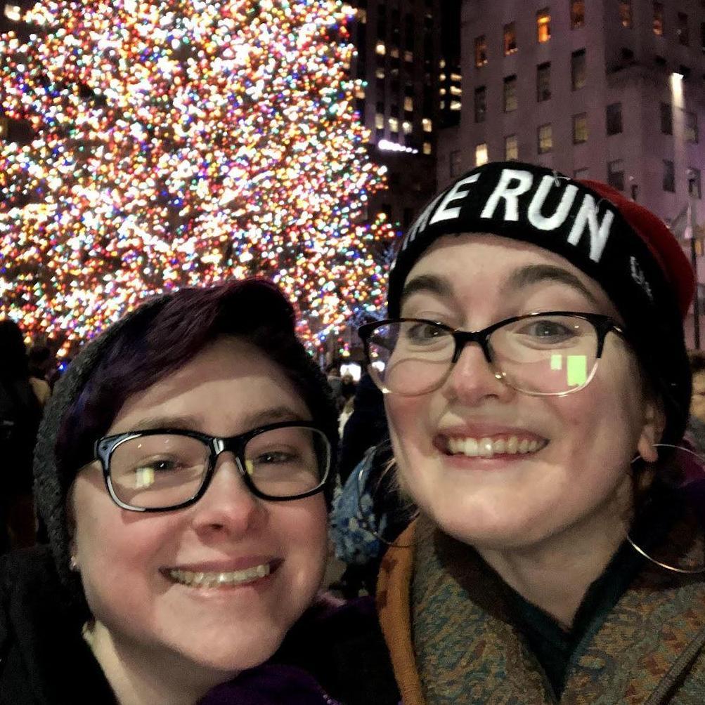 Being tourists in our own city.