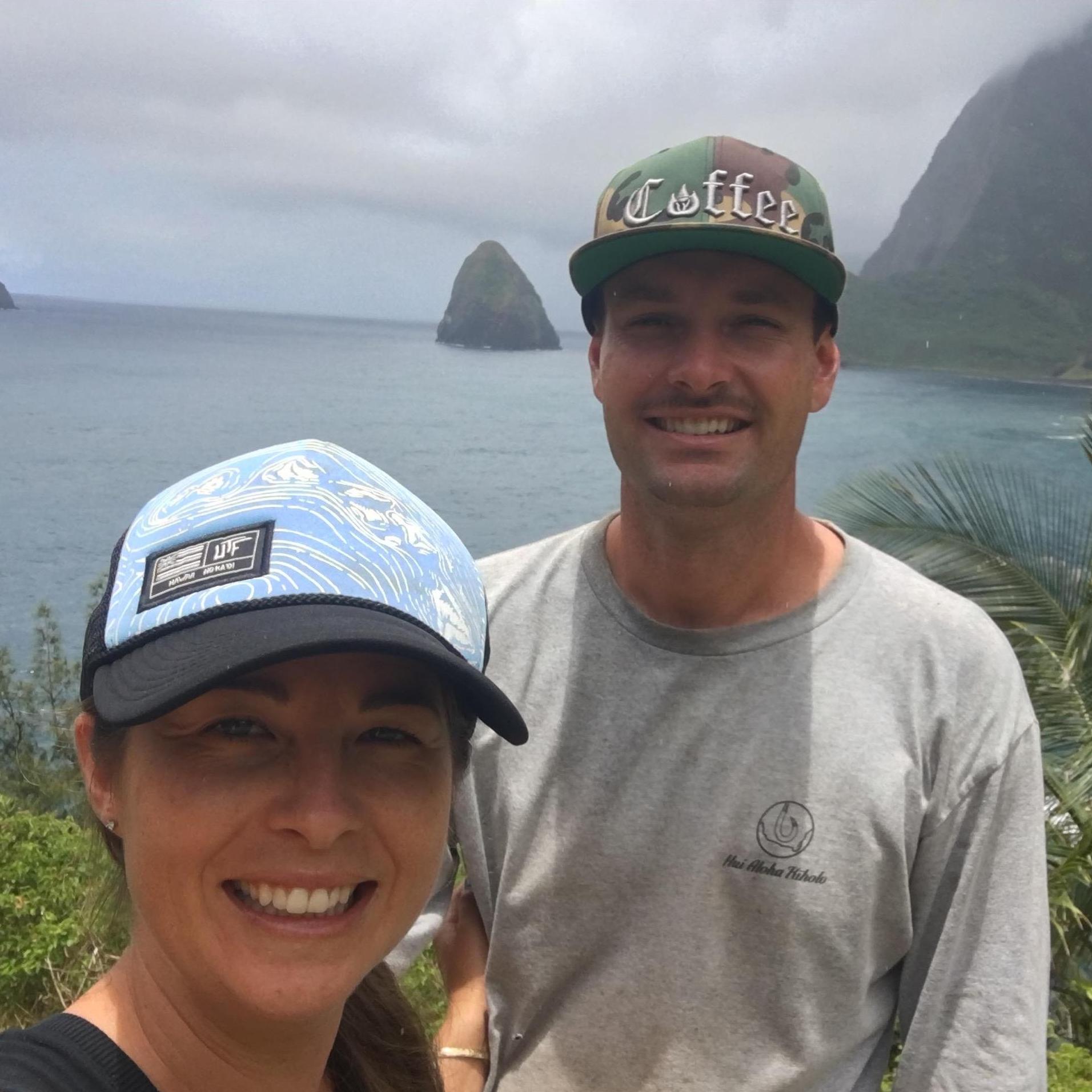 2nd anniversary hiking into Kalapapa. The mule ride was a Bust!