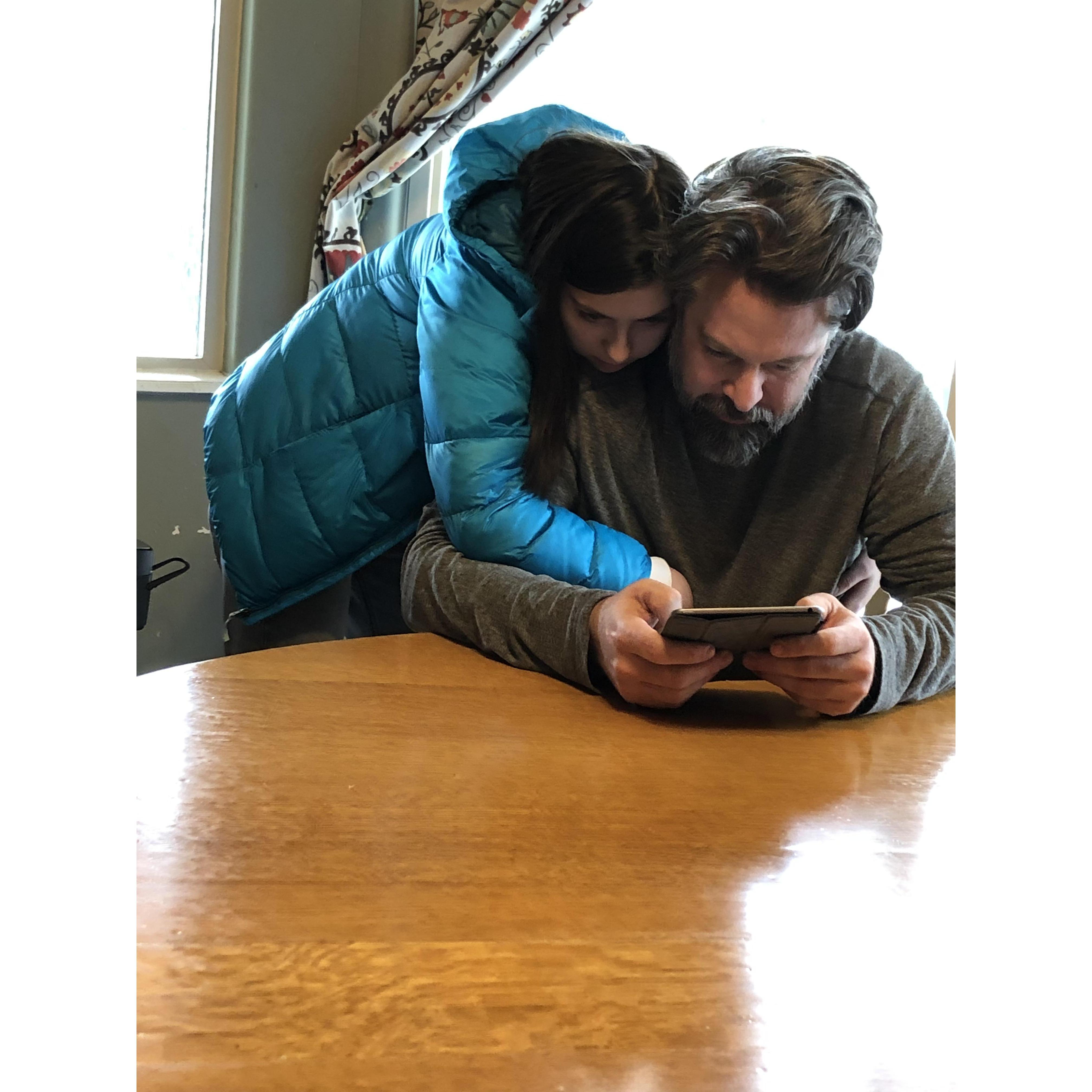 A common sight in the kitchen