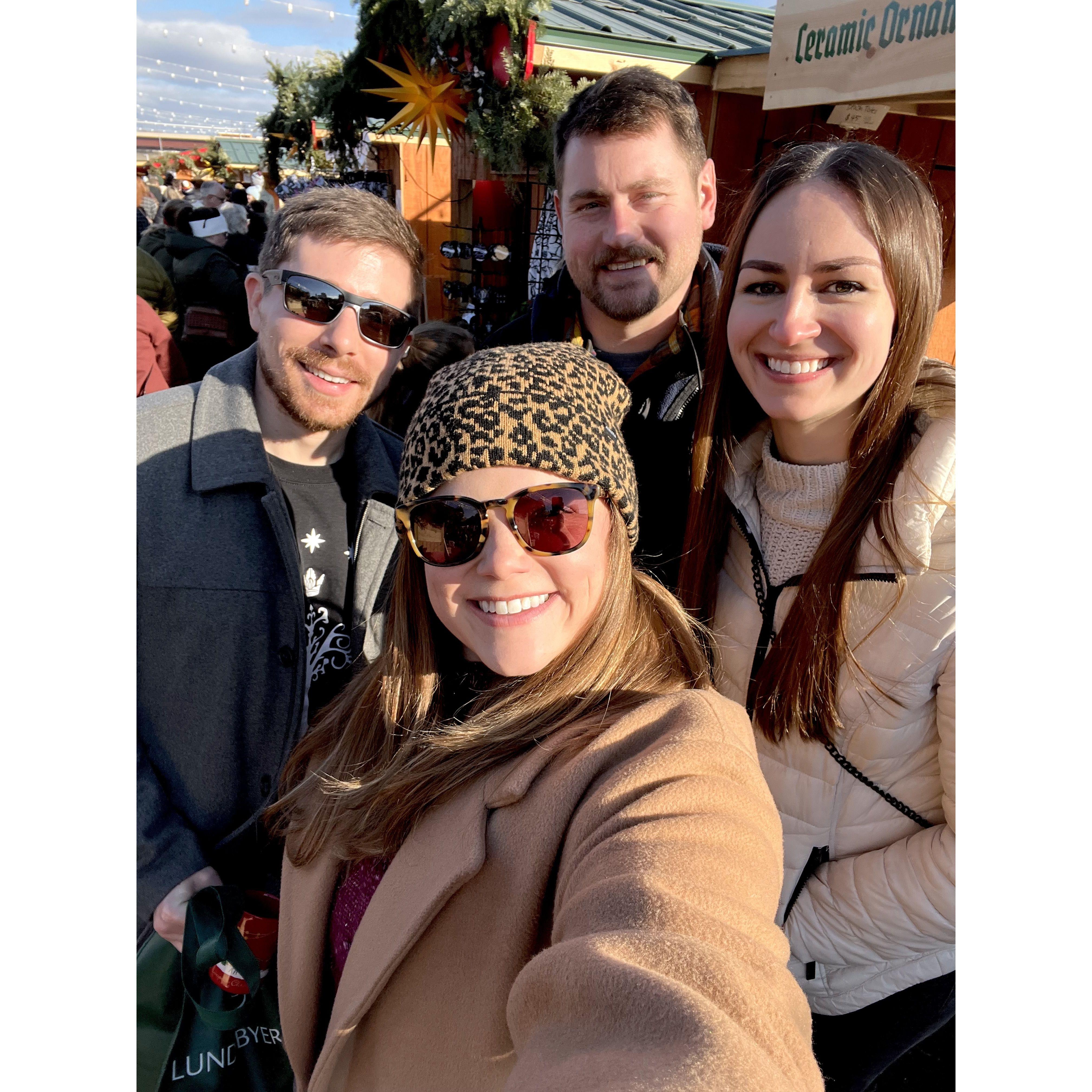 European Christmas Market with Lisa and Kevin