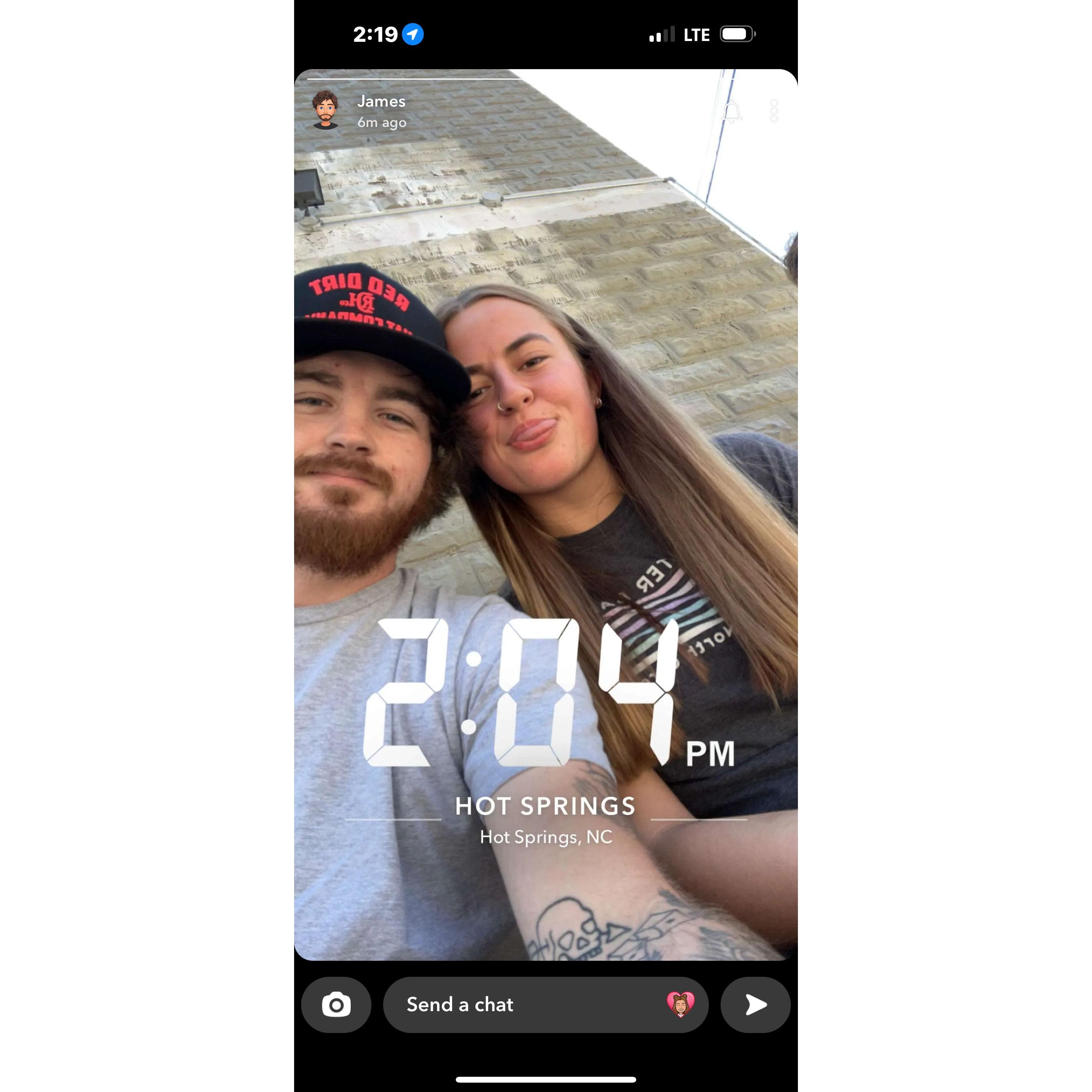 Our first date!