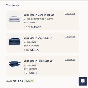 Luxe Sateen Hardcore Sheet Bundle