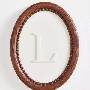 Emery Wood Monogram Gallery Wall Charm