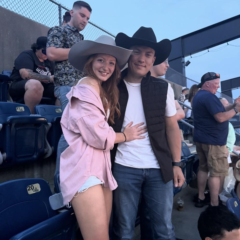 First of many country concerts together