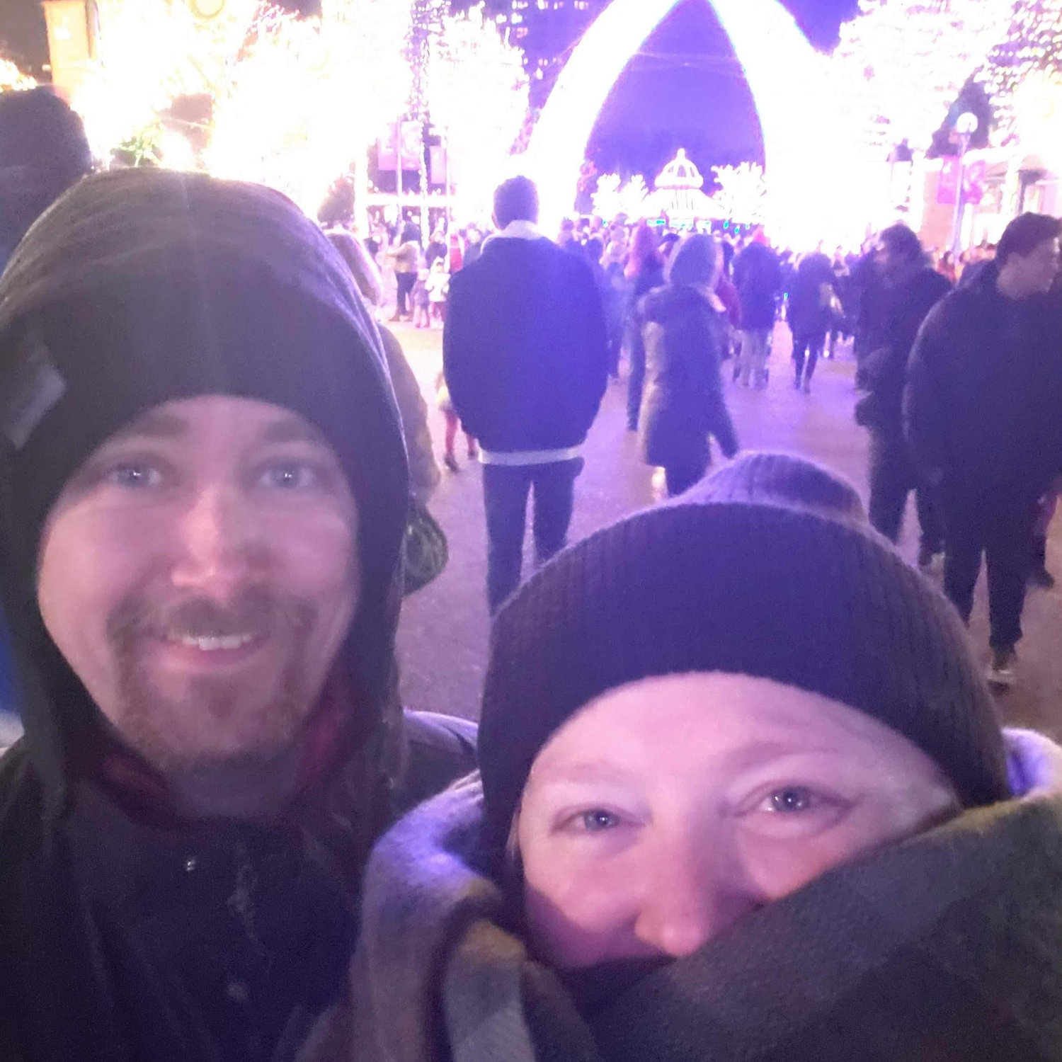 One of 3 Christmas traditions...Lincoln Park Zoolights