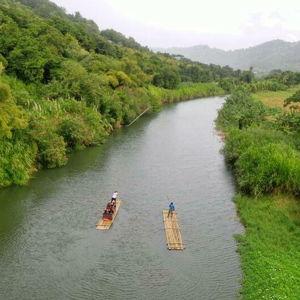 Bamboo Rafting in St Lucia