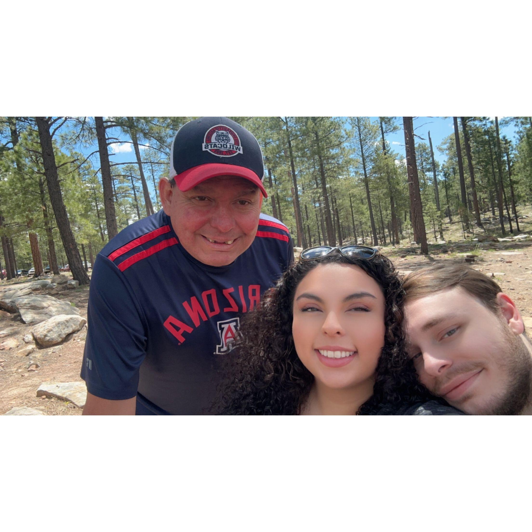 Trip to the lake plus dad!