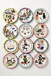 Nathalie Lete Twelve Days of Christmas Dessert Plate