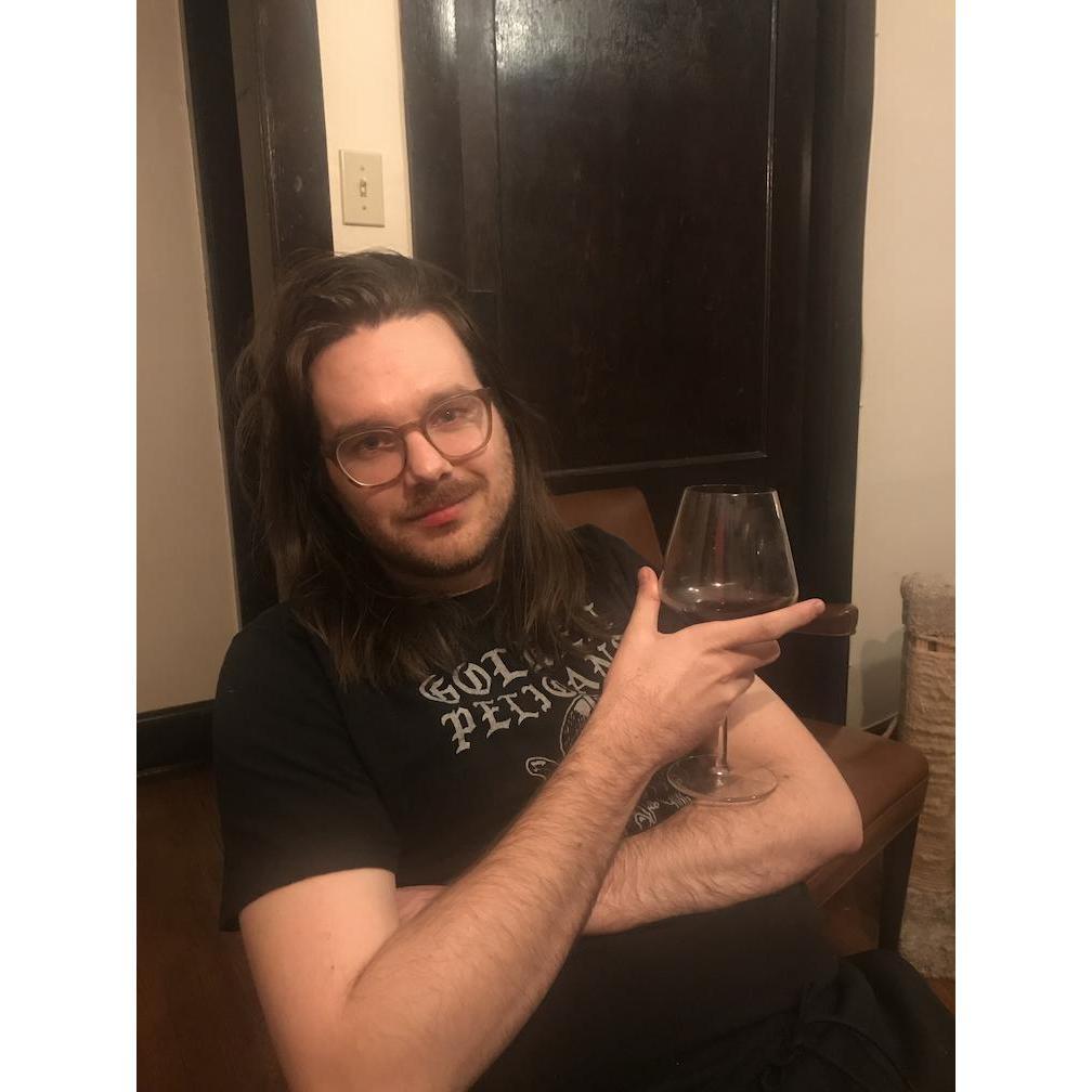 Gannon after getting a big smooch on the night we got engaged