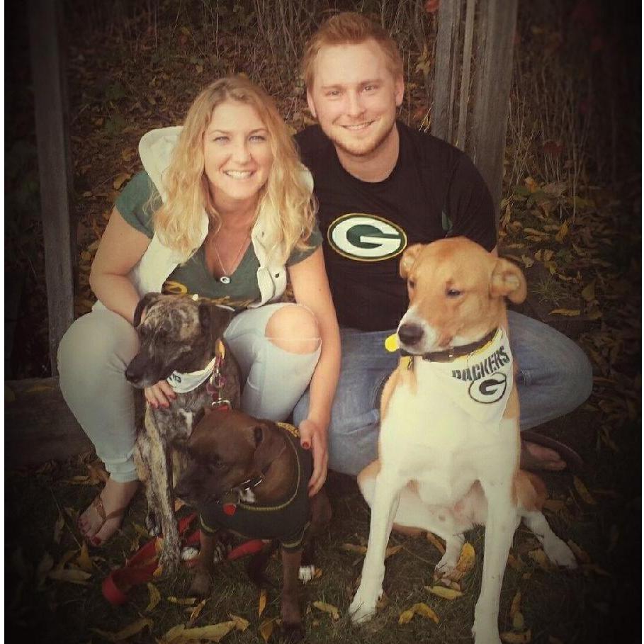 This was our first family photo.  Credit to our lovely mother, Gale Bartow.