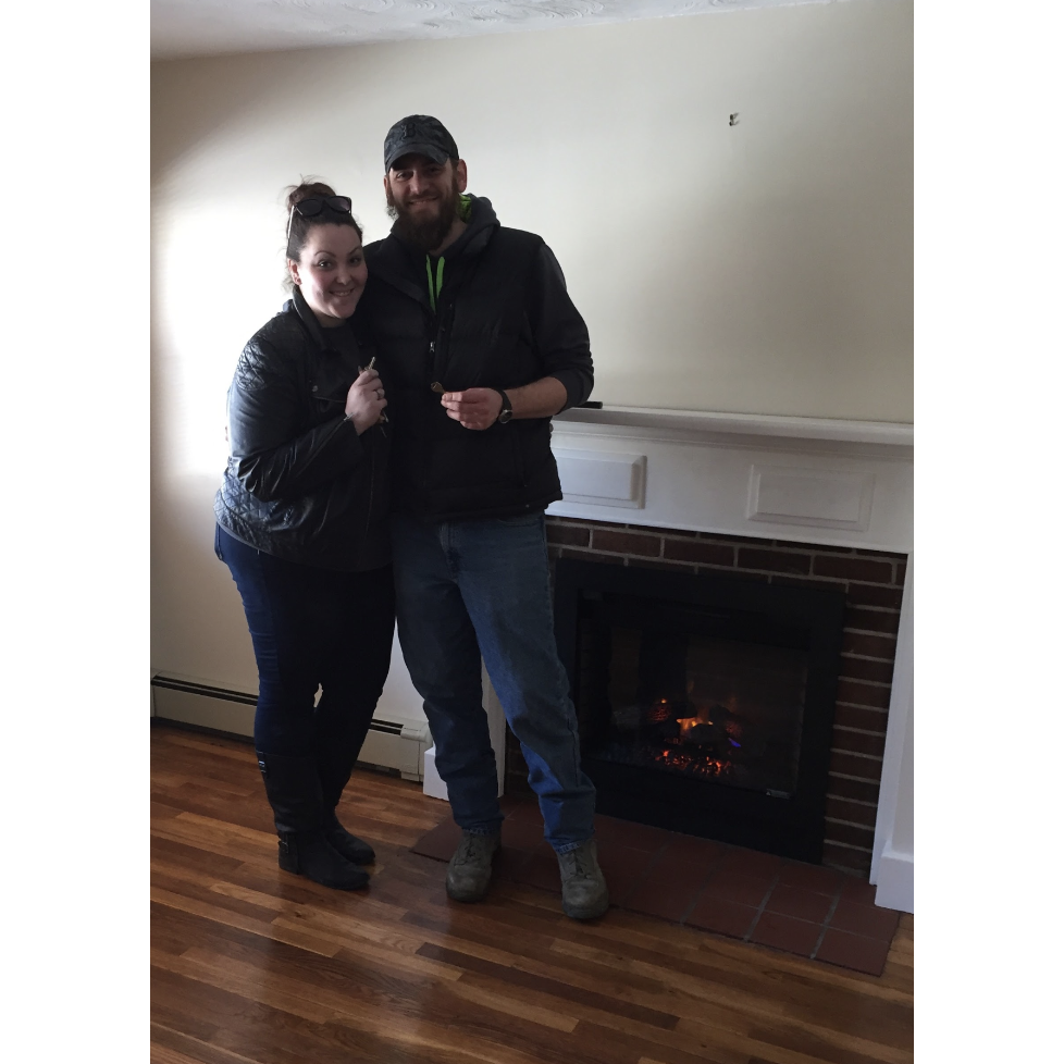 2017, our first house together!