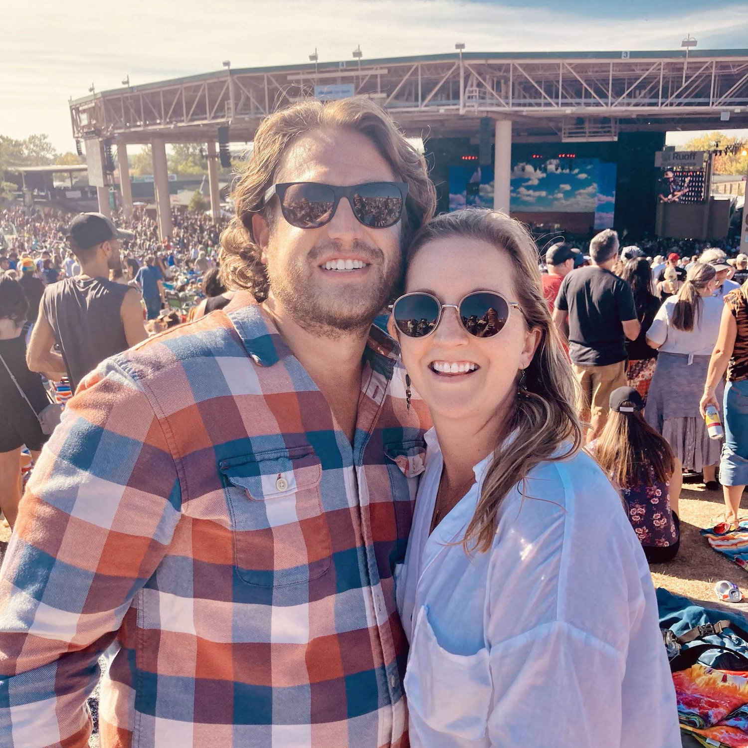 Our first concert - Farm Aid!