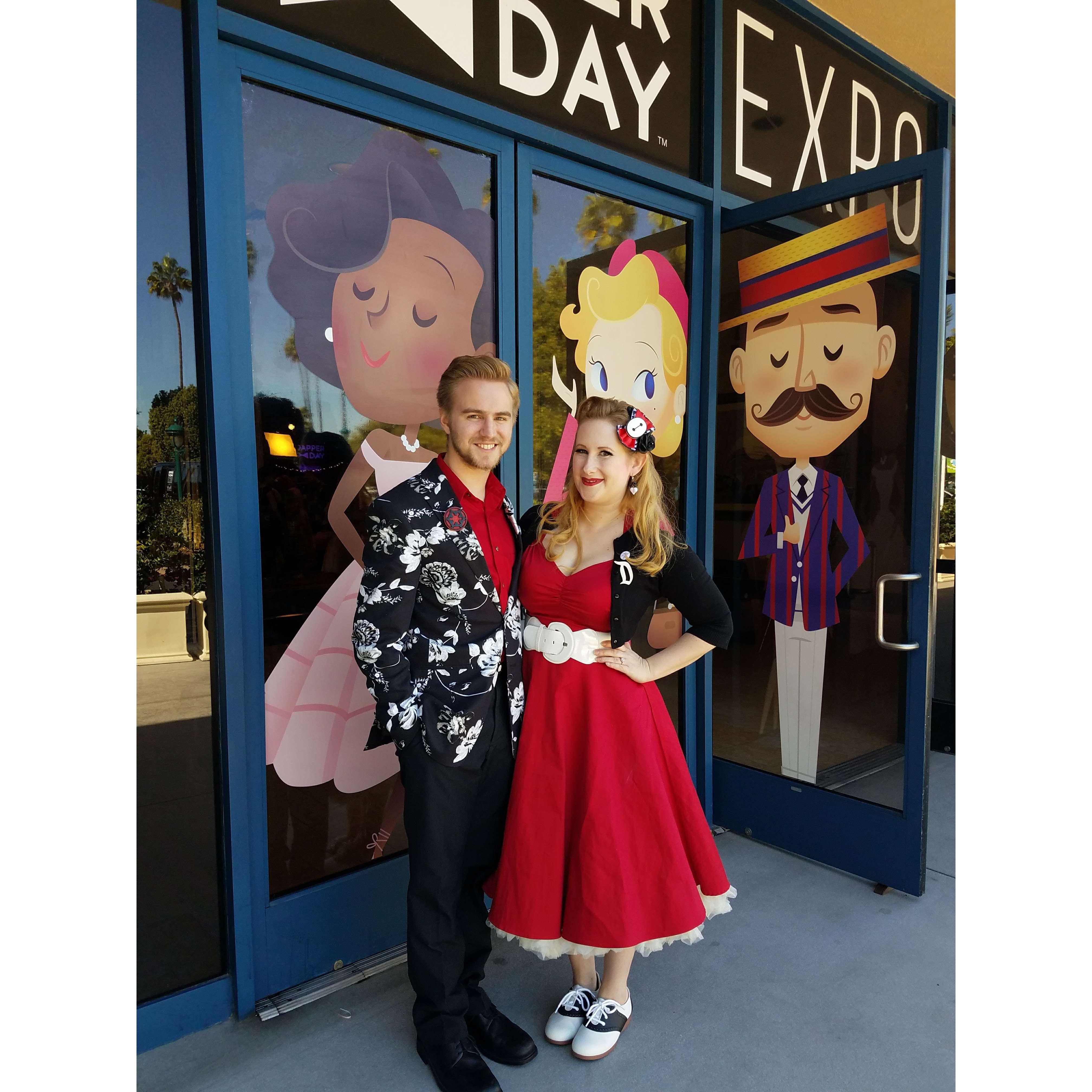 Dapper Day at Disneyland