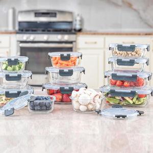 JoyFul 24-Piece Food Storage Container Set with Lid