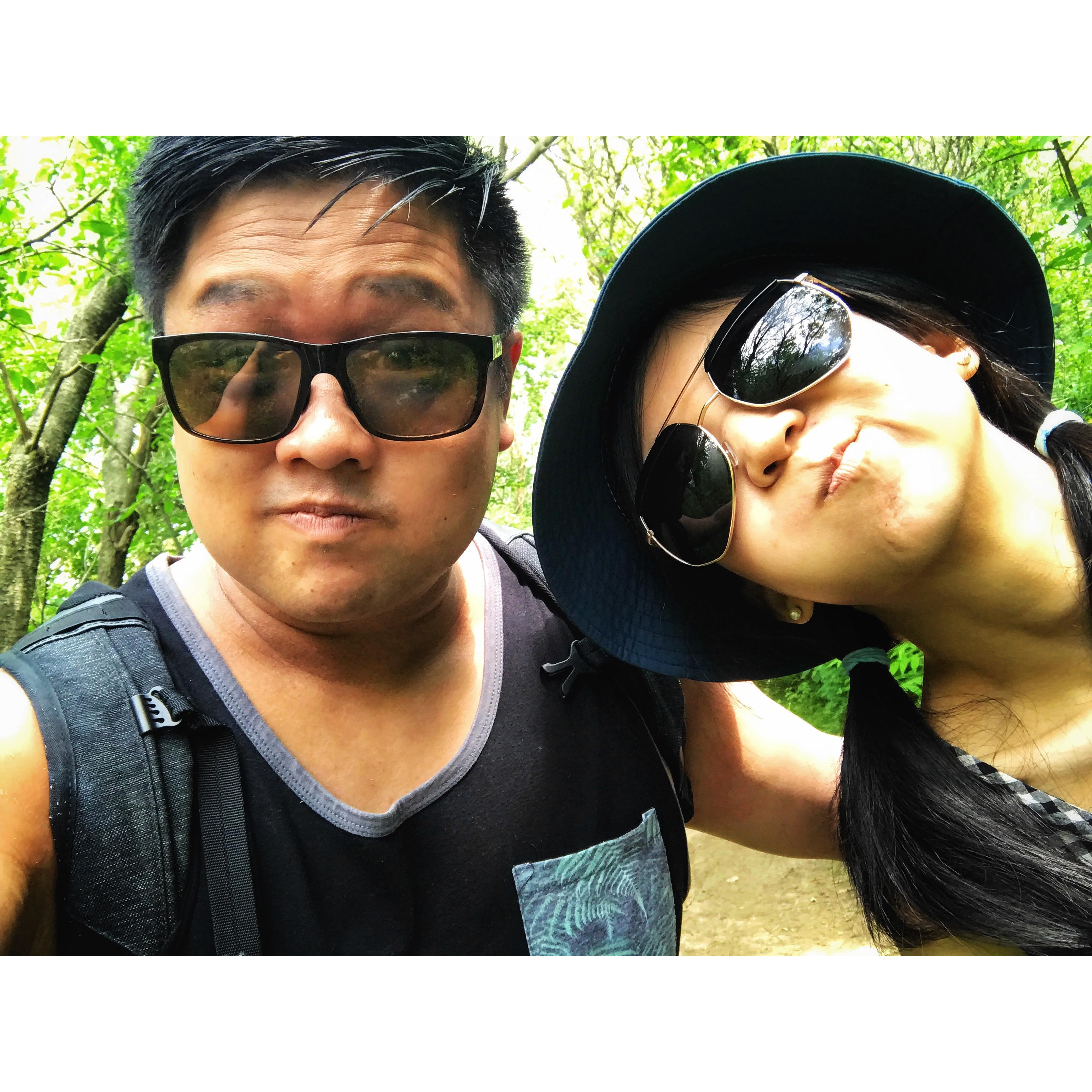 First hike