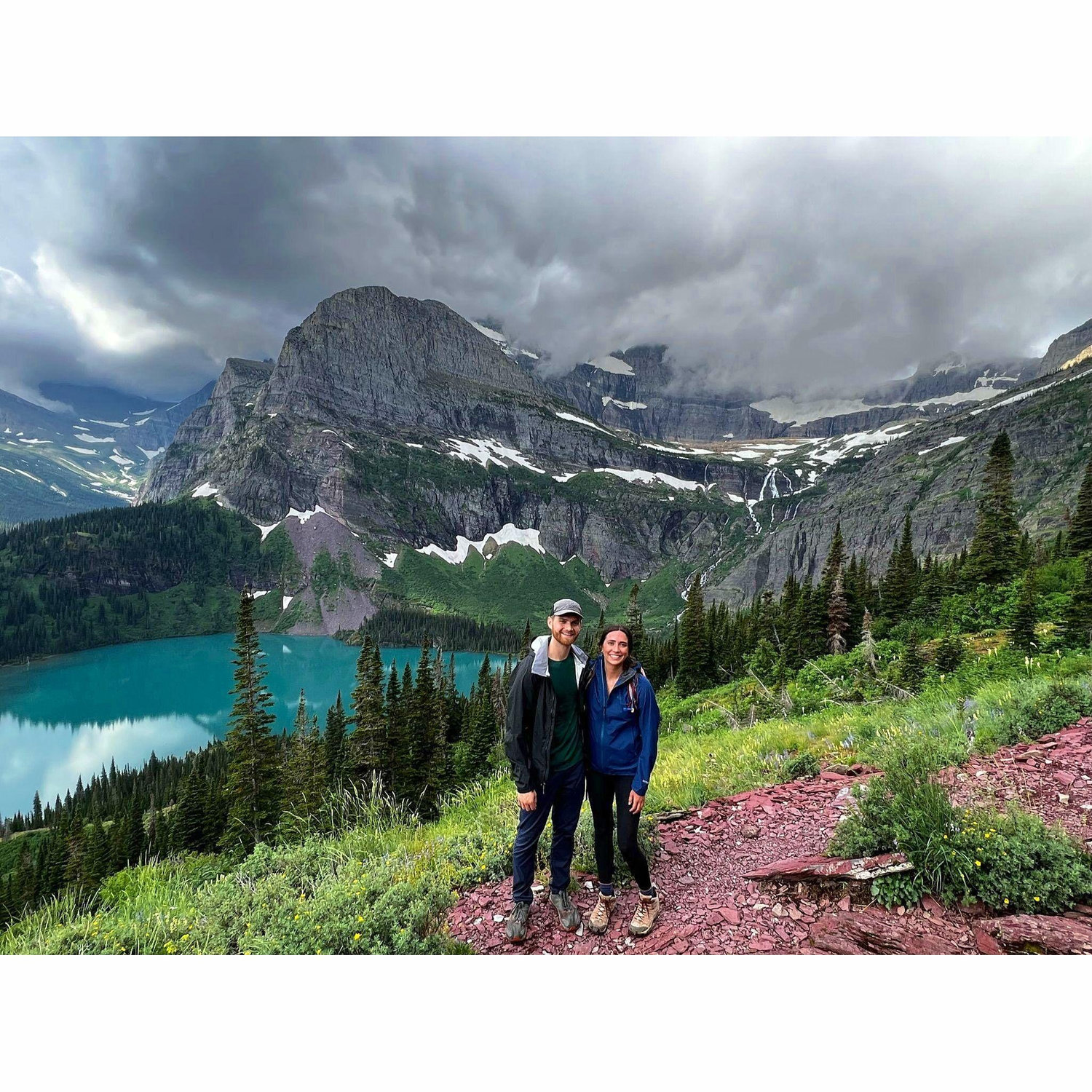 Exploring Glacier National Park.