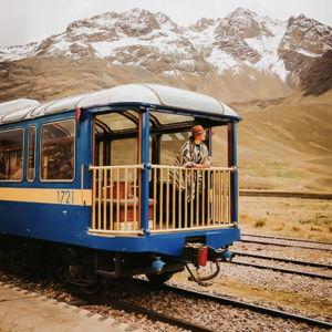 Train Through the Andes