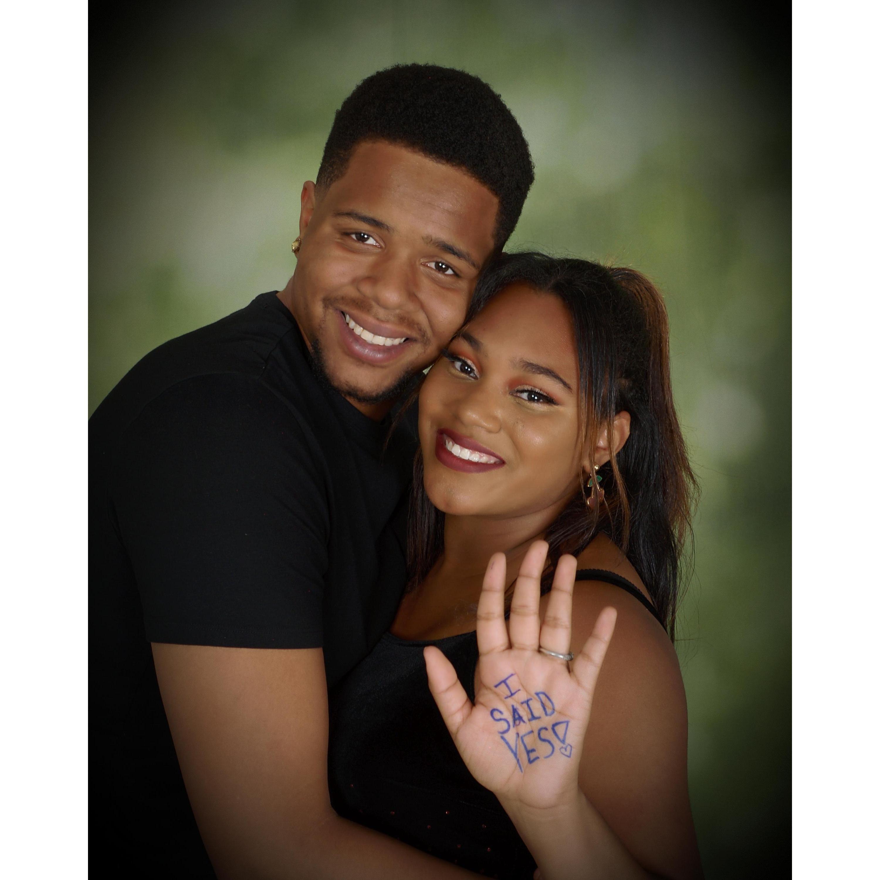 Engagement photos.