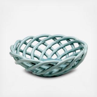 Ceramic Round Basket