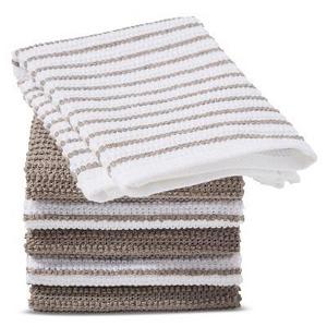 Gray Stripe Dish Cloth (6 Pk) - Room Essentials™
