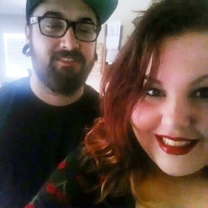 Our first photo taken together