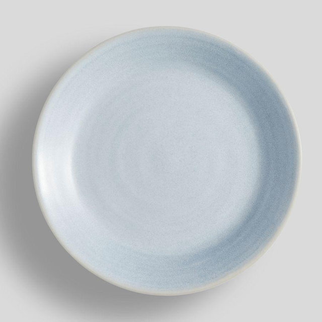 Larkin Outdoor Melamine Salad Plates, Set of 4 - Chambray